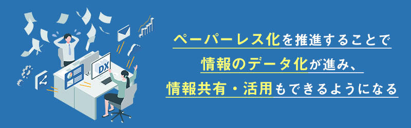 ペーパーレス化の推進